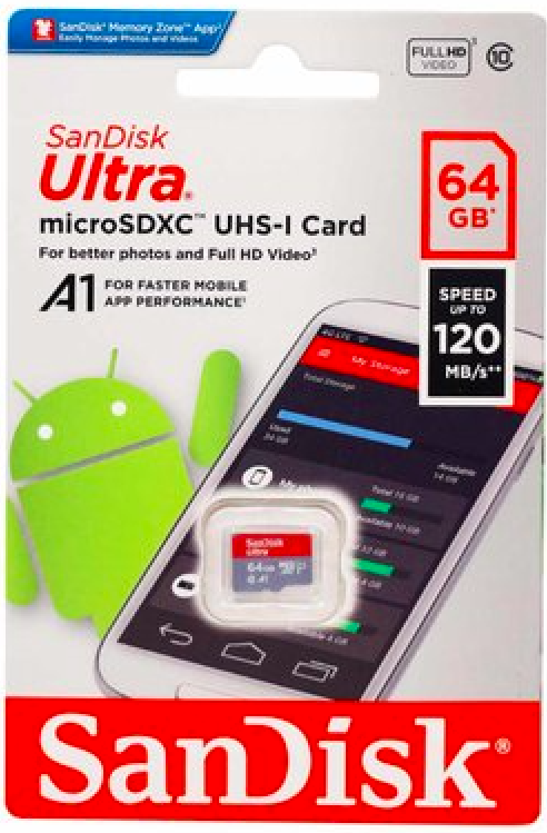 SanDisk 64GB MicroSDXC Ultra