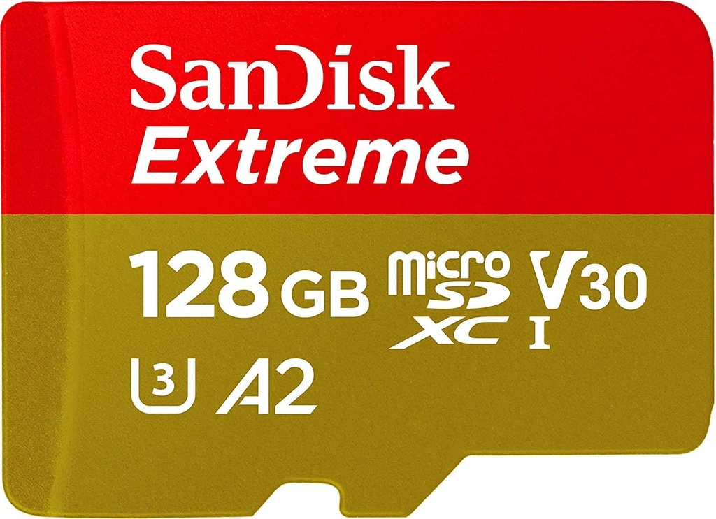 Memoria Micro Sd 128GB SanDisk Extreme U3 A2 V30 UHS-I