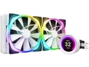 Tarjeta de video NZXT Kraken Z63 280mm Liquid Cooler with LCD Display LGA 1700 Compatible - White