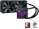 Tarjeta de video ASUS ROG Ryujin II 240 RGB all-in-one liquid CPU cooler 240mm Radiator (3.5" color LCD, 2x Noctua iPPC 2000 PWM 120mm radiator fans, compatible with Intel LGA1700,1200 and AM4 socket)