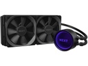 Tarjeta de video NZXT Kraken X53 240mm - RL-KRX53-01 - AIO RGB CPU Liquid Cooler - Rotating Infinity Mirror Design - Powered By CAM V4 - RGB Connector - 2 x Aer P120 120mm Radiator Fans LGA 1700 Compatible