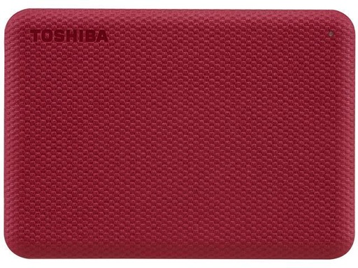 Disco Externo TOSHIBA Disco duro externo portátil Canvio Advance de 4 TB USB 3.0 Modelo HDTCA40XR3CA Rojo